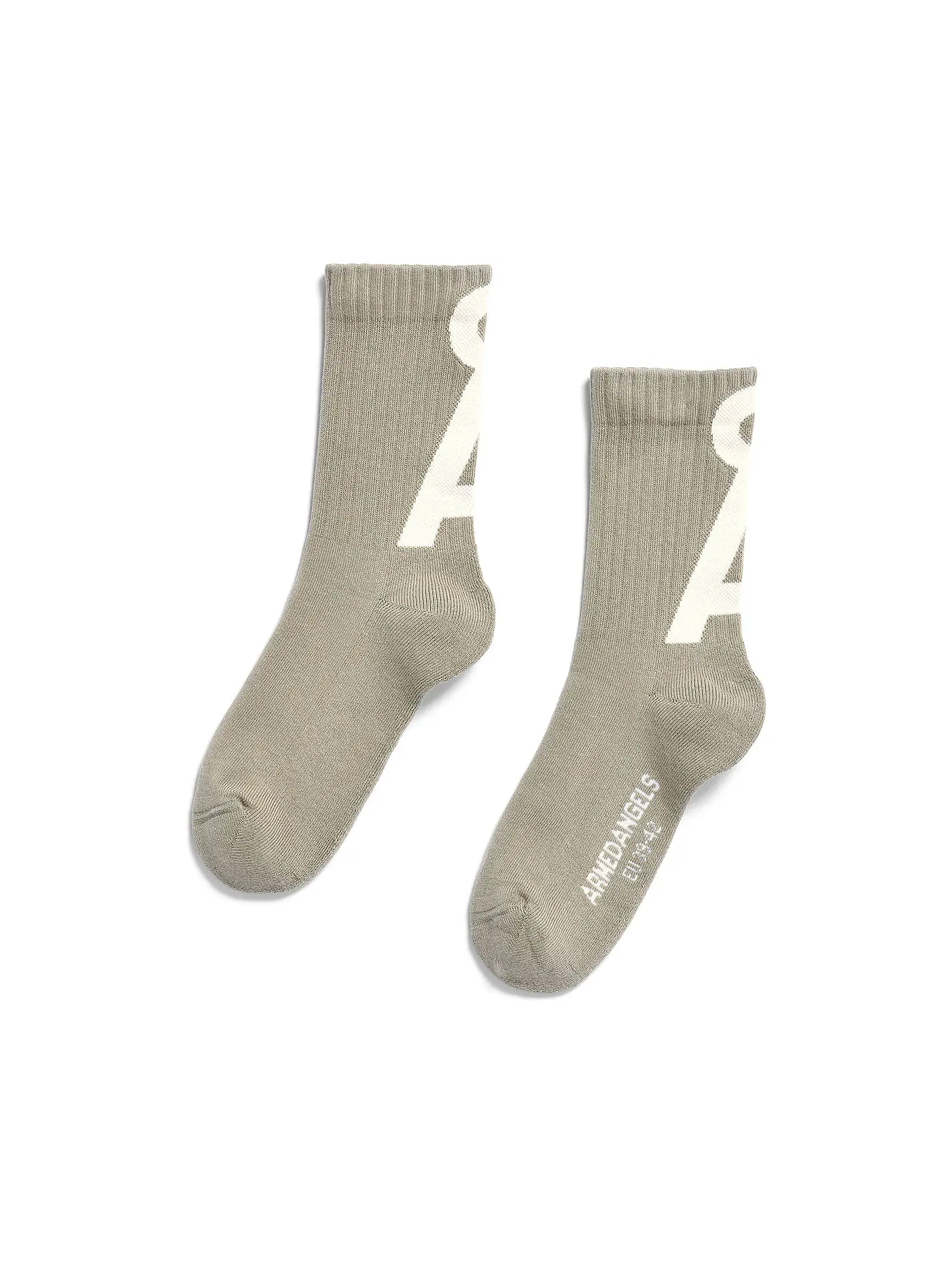 ARMEDANGELS | Socken SAAMUS pigment blue-green ash | beige